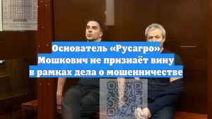 Основатель «Русагро» Мошкович не признаёт вину в рамках дела о мошенничестве