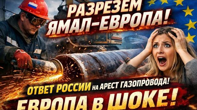 Демонтаж «Ямал–Европа»: Россия начала резать газопровод после ареста Польшей — Европа в шоке смотреть онлайн