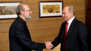 Владимир Путин с секретарём Высшего совета национальной безопасности Ирана Али Лариджани, 31.01.2026