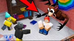 Олень-проказник похищает ребёнка в игре «99 ночей в лесу»! Анимация