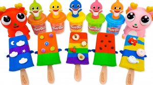 ЛЕПИМ МОРОЖЕНКИ ИЗ КИНЕТИЧЕСКОГО С БЭБИ ШАРК АСМР ВИДЕО МУЛЬТИКИ ДЛЯ ДЕТЕЙ КАНАЛ ИГРАЛКИ-ЗАЛИПАЛКИ