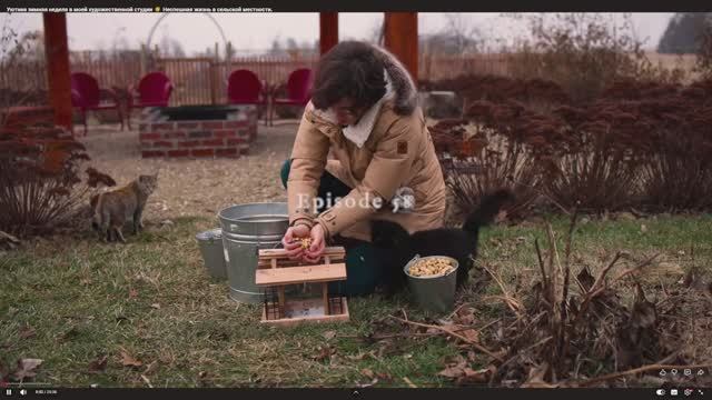 Underatinroof. Уютная зимняя неделя в художественной студии. смотреть онлайн