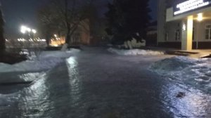 Дождливое утро зимы, прогулка по льду. 31-01-2026 Таловая Воронежская область