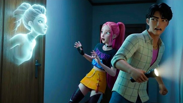 Спасаю призрака Руми! Можно ли ее освободить? Охотники на демонов смотреть онлайн