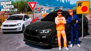 ВИТЯ ОПЕР УЧИТ МЕНЯ ВОДИТЬ ПО-ОПЕРСКИ В АВТОШКОЛЕ! УСТРОИЛИ ЗАРУБУ НА ВРЕМЯ! ШКОЛЬНЫЕ БУДНИ ГТА 5