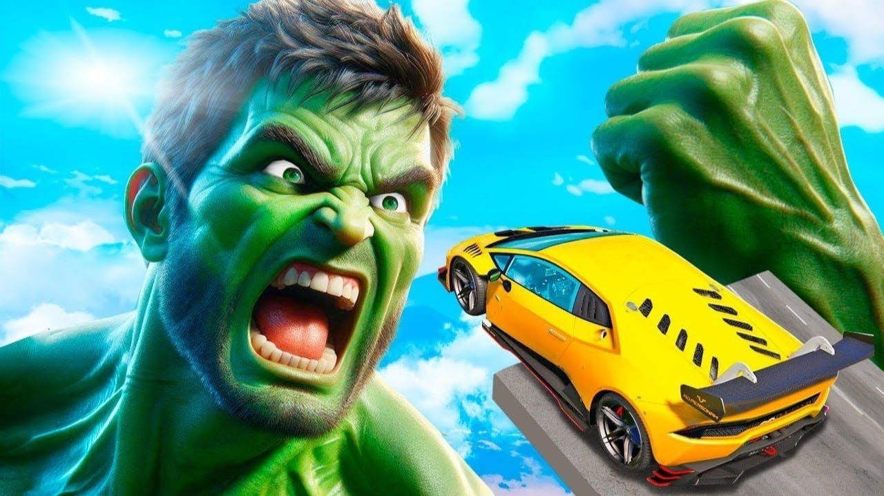 Халк против читерских тачек в гта 5 ? - эксперимент в gta 5 смотреть онлайн