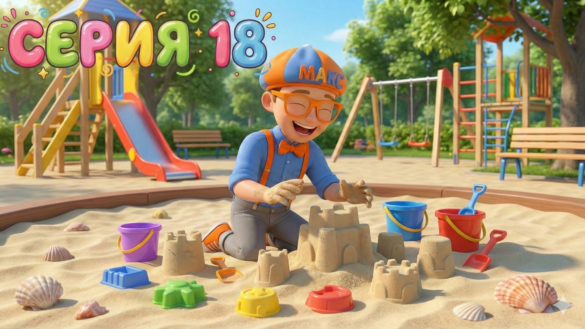 Знайка Макс в Игровой зоне «Веселые Джунгли» смотреть онлайн
