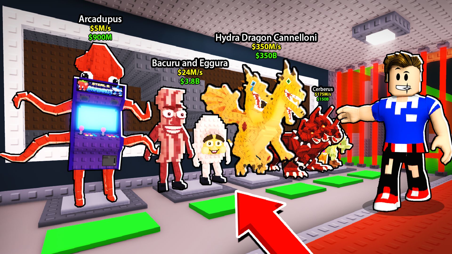 Я КУПИЛ ВСЕ НОВЫЕ СЕКРЕТНЫЕ БРЕЙНРОТЫ В РОБЛОКС смотреть онлайн