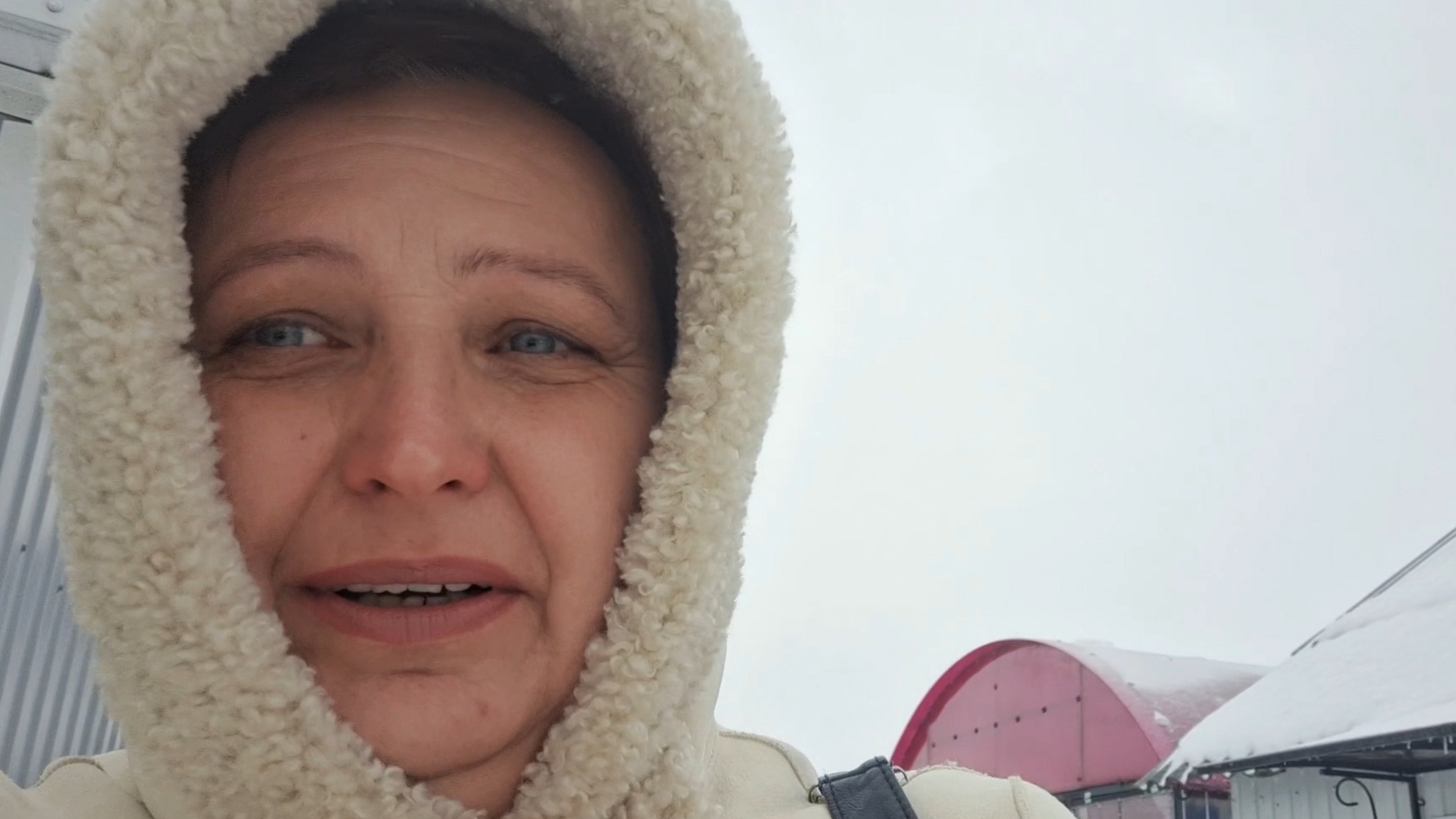 Метель и похолодало. Жизнь в Деревне. смотреть онлайн