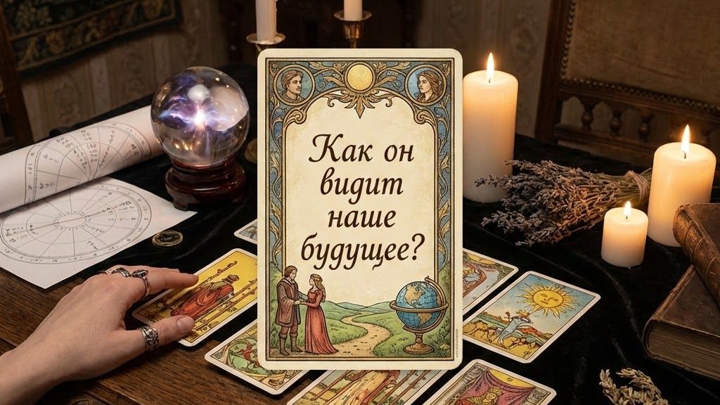 Таро-расклад: "Как он видит наше будущее?" смотреть онлайн