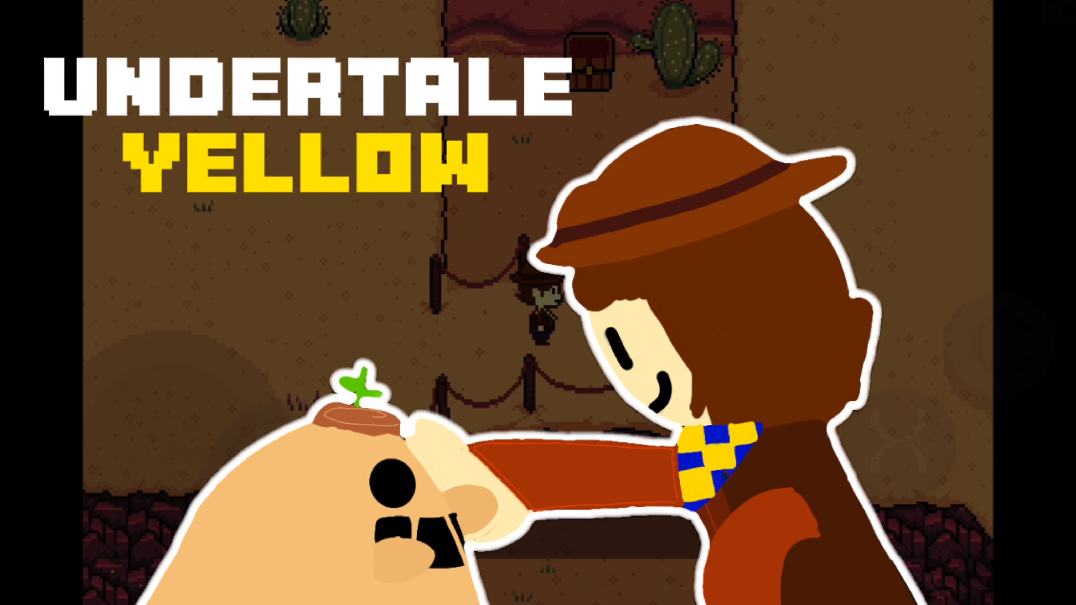 КАМЕННЫЙ ПЕСОК - Undertale Yellow #6 смотреть онлайн