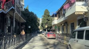 Ялта. По Гоголя, Боткинской улицами. 20.01.2026. Крым. Crimea. Yalta.