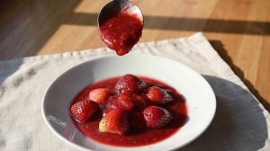 КЛУБНИЧНЫЙ СОУС