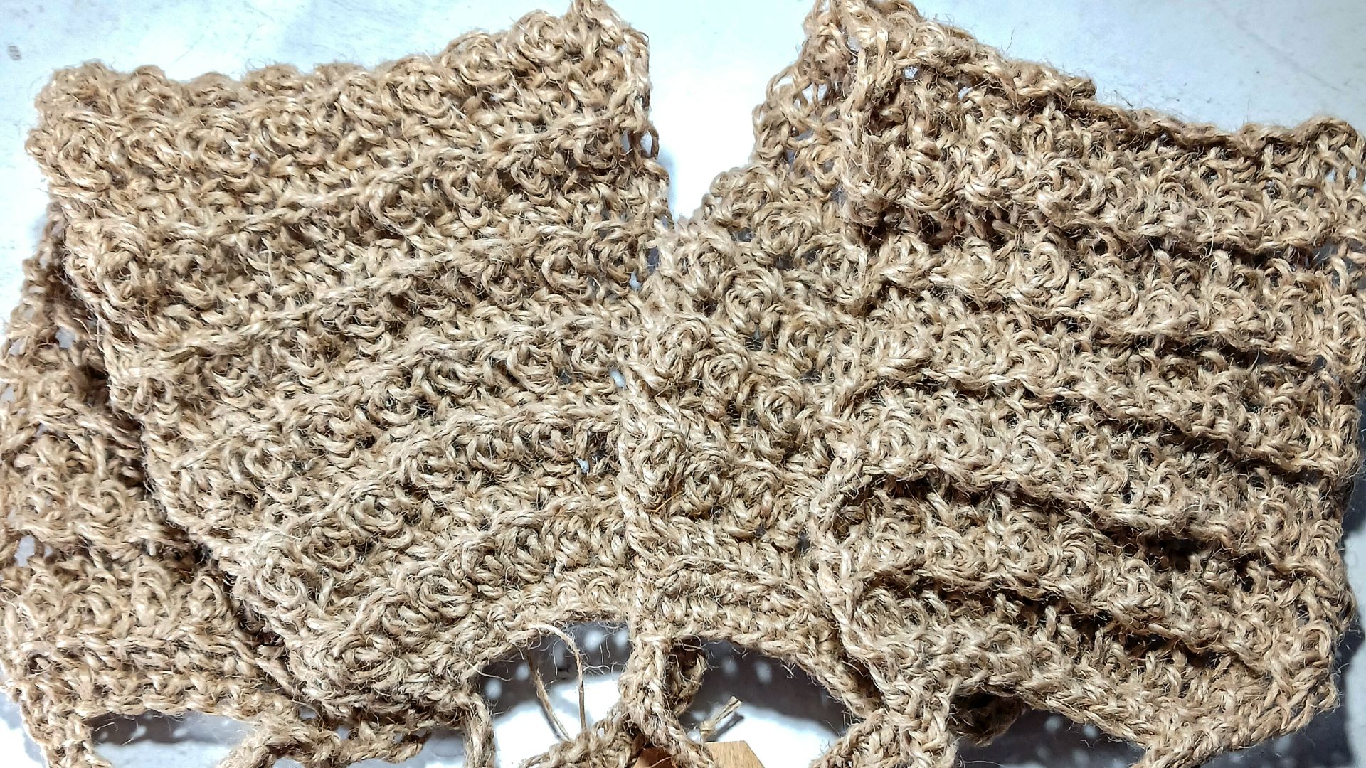 Мочалка из джута ручной работы смотреть онлайн