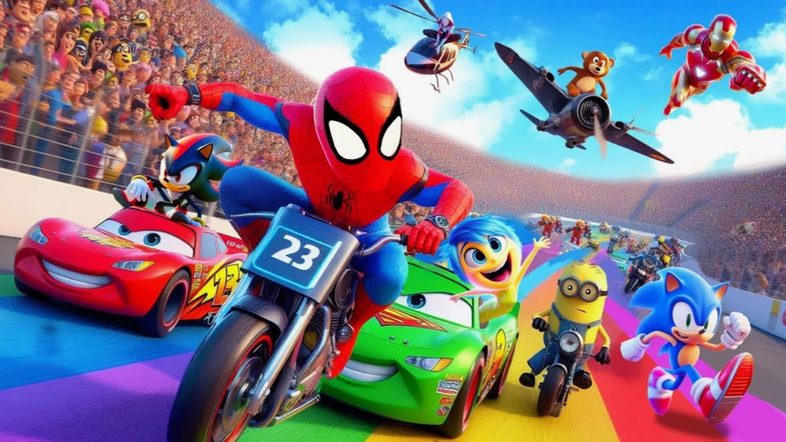 МУЛЬТИКИ ПРО МАШИНКИ 🚗 МОЛНИЯ МАКВИН СОБИРАЕТ НОВУЮ КОМАНДУ СУПЕРГЕРОЕВ. ЧЕМПИОНАТ ПРИСТОНА БЛИЗКО смотреть онлайн