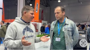 Интервью Д.Вихрова на рыболовной выставке: приманки-новинки «МИДА-Групп»