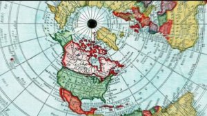 Про карту плоской Земли Александра Глисона 1892 г и тайны вселенной от масонов. 👆🧐😲