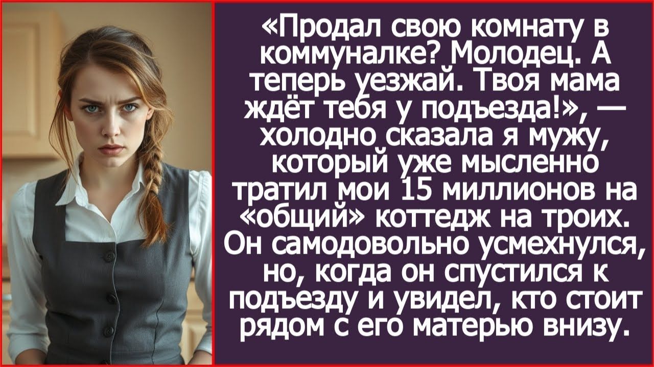 Продал свою комнату в коммуналке? Молодец. А теперь проваливай! | ИСТОРИИ ИЗ ЖИЗНИ | АУДИО РАССКАЗЫ смотреть онлайн