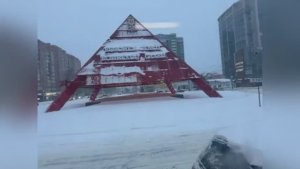 Снегопад обрушился на Воронеж 🌨️❄️