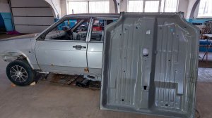 Замена днища на ваз 2109