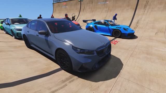 Прыжок в озеро супергероев в ГТА 5 смотреть онлайн