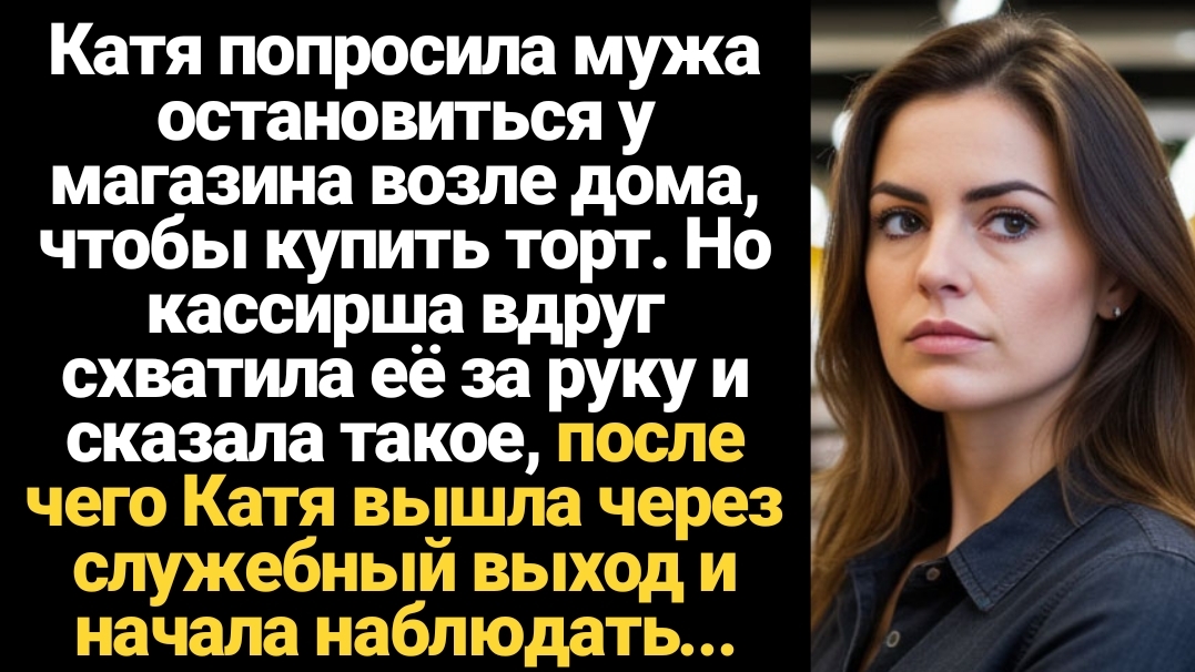 ИСТОРИИ ИЗ ЖИЗНИ/Катя попросила мужа остановиться возле магазина, чтобы купить торт смотреть онлайн