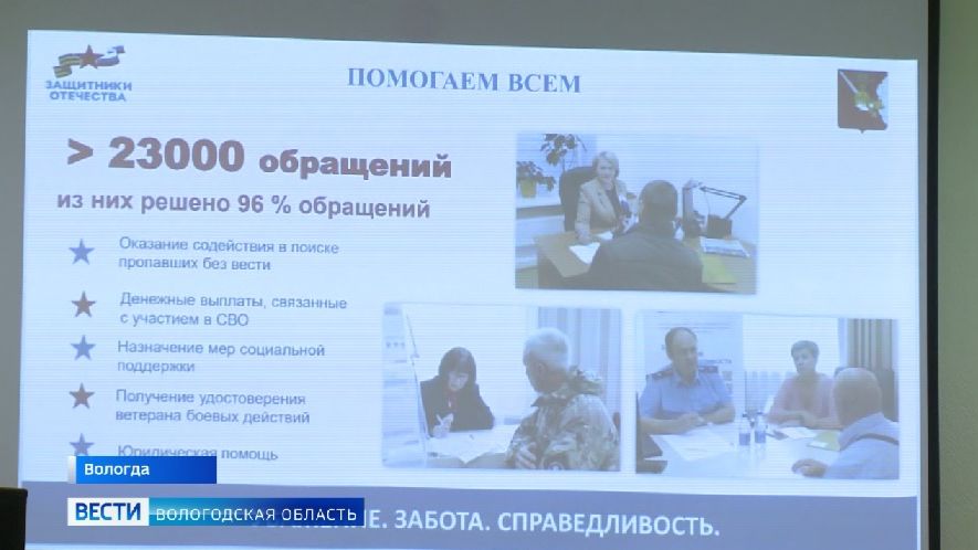 Больше 23 тысяч обращений от ветеранов СВО и членов их семей приняли в Вологодской области смотреть онлайн