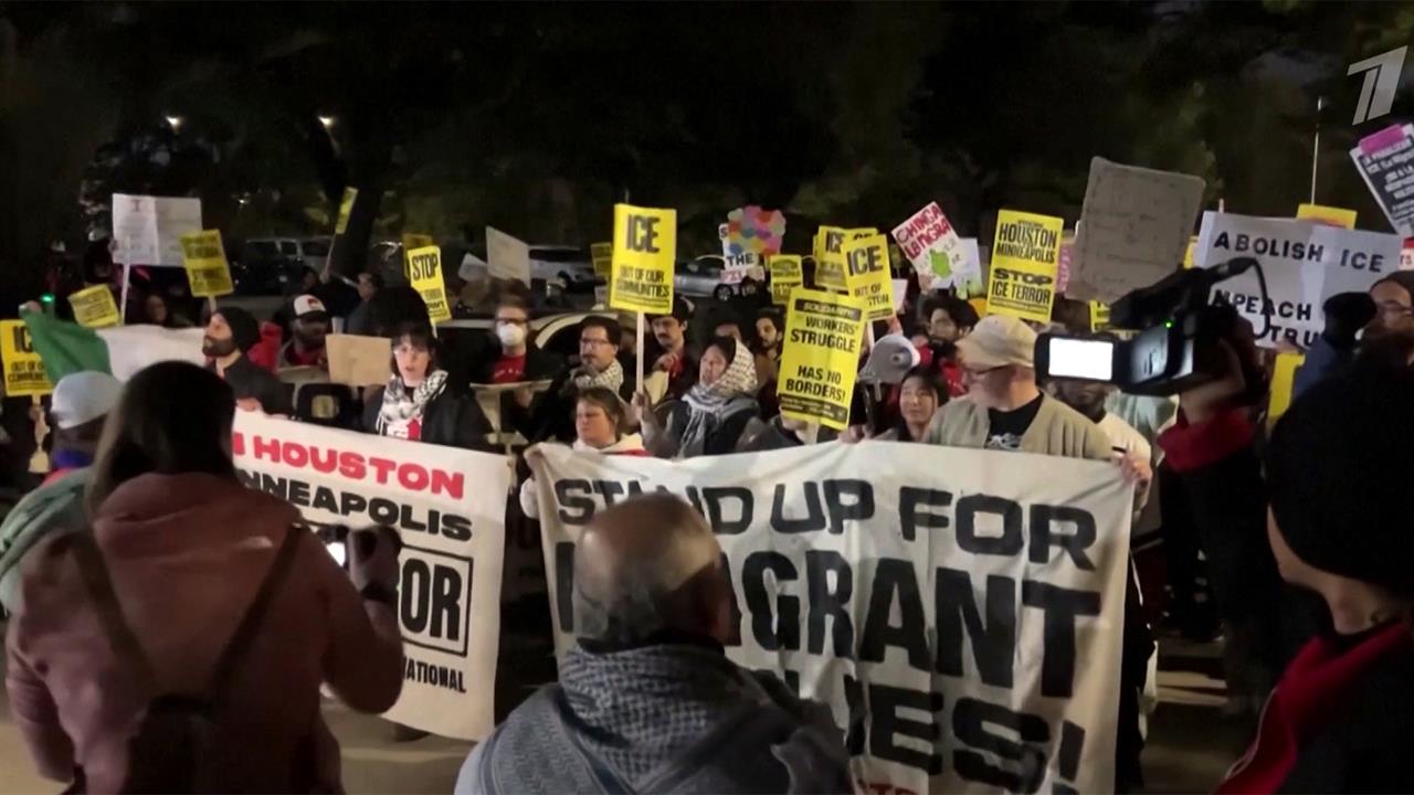 В США все больше штатов охвачены протестами. смотреть онлайн