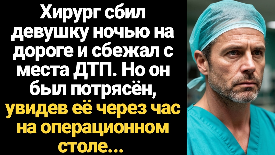 ИСТОРИИ ИЗ ЖИЗНИ/Хирург сбил девушку ночью на дороге и сбежал с места ДТП смотреть онлайн