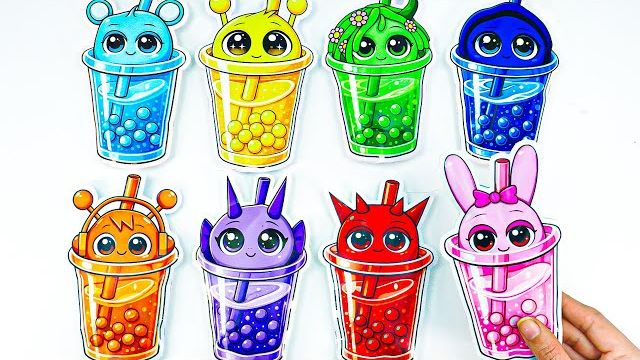 БУМАЖНЫЙ DIY СПРУНКИ! МОЛОЧНЫЙ БАБЛ ТИ СО SPRUNKI INCREDOBOX КРУТЫЕ ИЗДЕЛИЯ Я В ШОКЕ РИЛ РЕАКЦИЯ смотреть онлайн