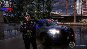 БУДНИ КОПА НОВАЯ СМЕНА! ЭТО РЕАЛЬНО КРУТО! (FLASHING LIGHTS)