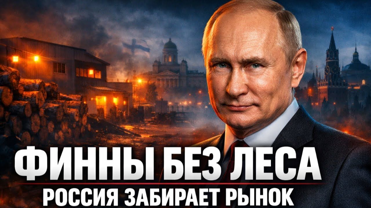 РОССИЯ ЗАХВАТИЛА РЫНОК ФИННЫ БЕЗ ЛЕСА. смотреть онлайн