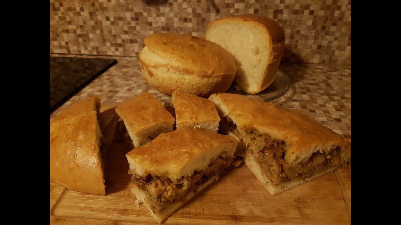 Готовим домашний хлеб и кулебяку / Жизнь в деревне