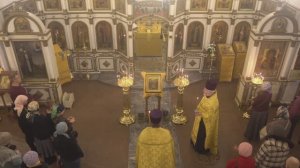 Запись трансляции 31 января 17:00. Всенощное бдение