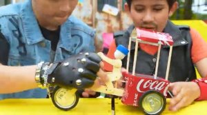 Nastya and her friends demonstrate tricks for healthy eating (360p)