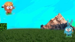 заставка Смешариков персонажи фигурки Смешариков Брик лабс со звуком заставки 4:3 и в формате 4:3