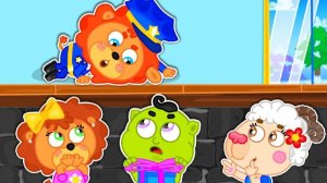 СЕМЕЙКА ЛЬВОВ ИССЛЕДУЕТ ТАЙНУЮ КОМНАТУ. МУЛЬТИКИ ДЛЯ ДЕТЕЙ И МАЛЫШЕЙ