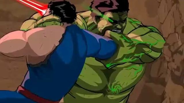 Супермен против Халка. Hulk vs. Superman смотреть онлайн