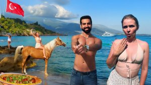 Дикая жара в деревне! Растения умирают, а люди выживают! Скрытый пляж и нетипичная жизнь в Турции