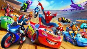 МУЛЬТИКИ ПРО МАШИНКИ 🚗 МОЛНИЯ МАКВИН И ДРУЖНАЯ АВТОМИССИЯ. ТАЙНА ГАРАЖНОГО КООПЕРАТИВА