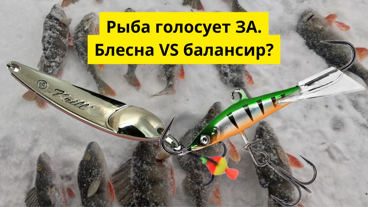 #107 Блесна или балансир? Какая приманка поймает рыбу крупнее? смотреть онлайн