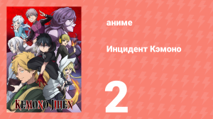 Инцидент Кэмоно 2 серия (аниме-сериал, 2021)
