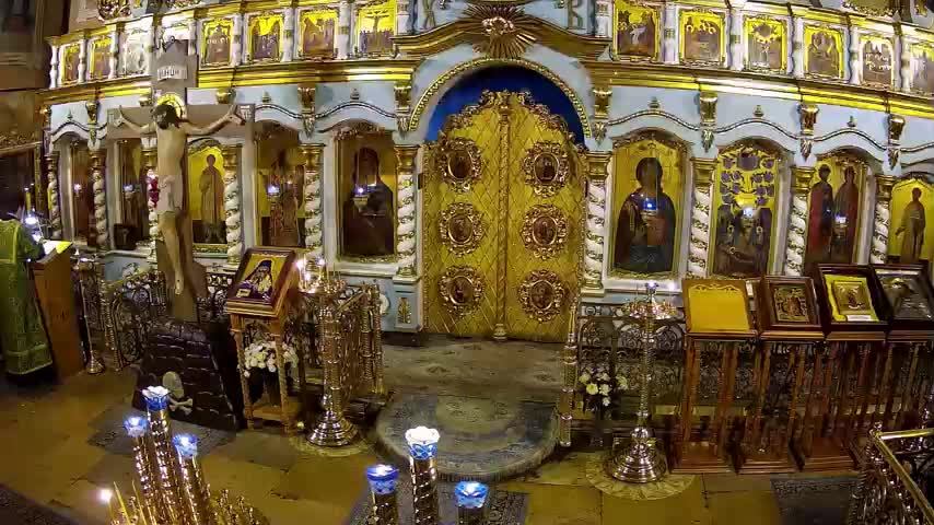 Прпп. схимонаха Кирилла и схимонахини Марии, родителей прп. Сергия Радонежского Полиелейная Утреня смотреть онлайн