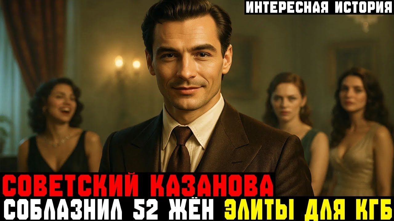 СОВЕТСКИЙ КАЗАНОВА_ 50 жён элиты для КГБ _ Документальная драма _ СССР смотреть онлайн