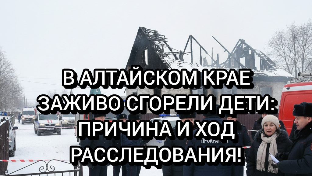 СРОЧНО! УЖАС НА АЛТАЕ: ПОЧЕМУ ПОГИБЛИ ДЕТИ В ПОЖАРЕ?! (Шокирующие кадры). смотреть онлайн