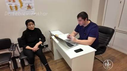 Деликатная мануальная терапия для пациентки с остепорозом!