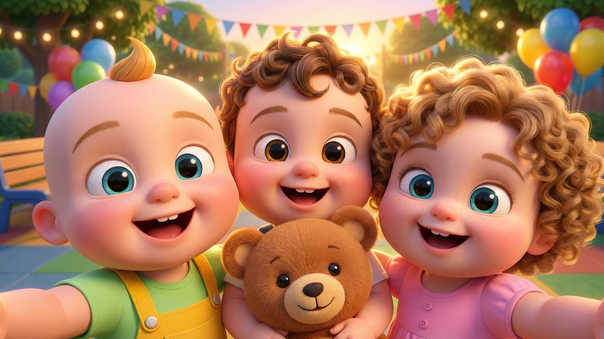 Малыши – Aram Sam Sam | Весёлая песенка для детей смотреть онлайн