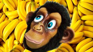 Детская песенка про обезьянок - Видео для детей - Песенки для малышей - Веселые песни детям