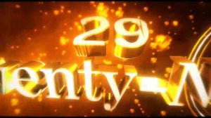 Счёт. Цифра 29 (Медь)