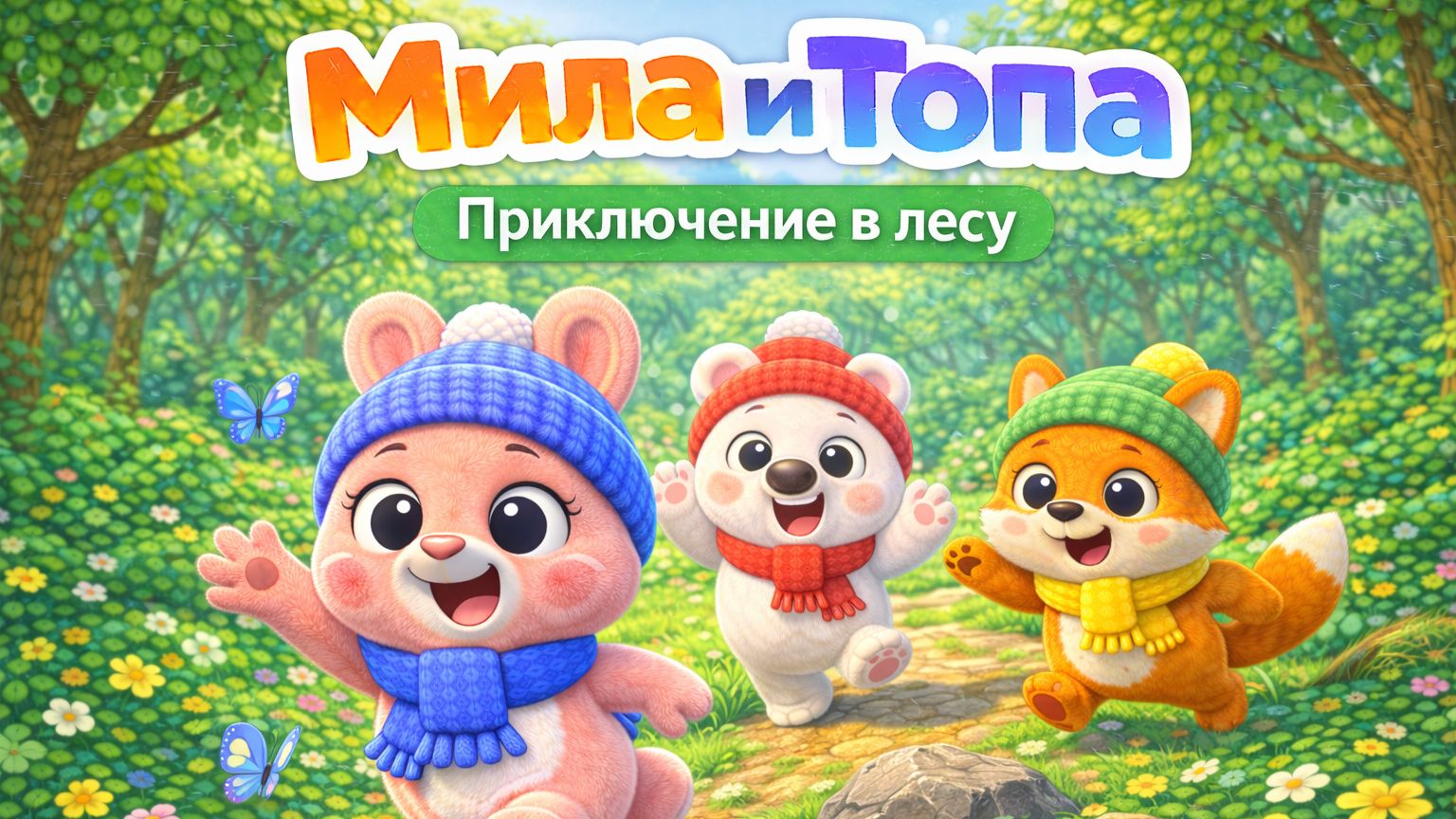 ПРИКЛЮЧЕНИЯ МИЛЫ И ТОПЫ! ПЕСЕНКА ДЛЯ ДЕТЕЙ! ДОБРАЯ ПЕСНЯ ДЛЯ РЕБЁНКА смотреть онлайн